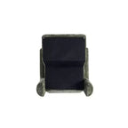 Chaise d'appoint moderne rembourrée en chenille Verandah Manhattan Comfort