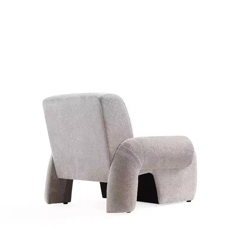 Chaise d'appoint moderne rembourrée en chenille Verandah Manhattan Comfort