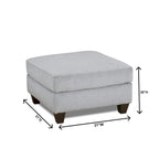 Canapé et fauteuil de salon, motif chevrons argenté