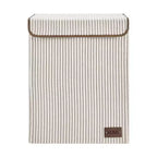 Danya B. Collapsible Folding Corduroy Laundry Hamper Toy Storage