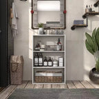 24/7 Shop At Home Étagère modulable et empilable 3 niveaux Silkpath Modern 35,3 po