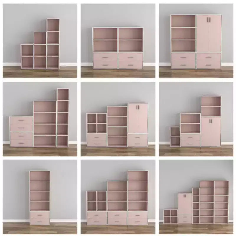 24/7 Shop At Home Étagère modulable et empilable 3 niveaux Silkpath Modern 35,3 po