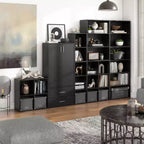 24/7 Shop At Home Étagère modulable et empilable 3 niveaux Silkpath Modern 35,3 po