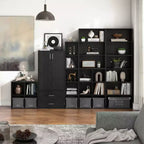 24/7 Shop At Home Étagère modulable et empilable 3 niveaux Silkpath Modern 35,3 po