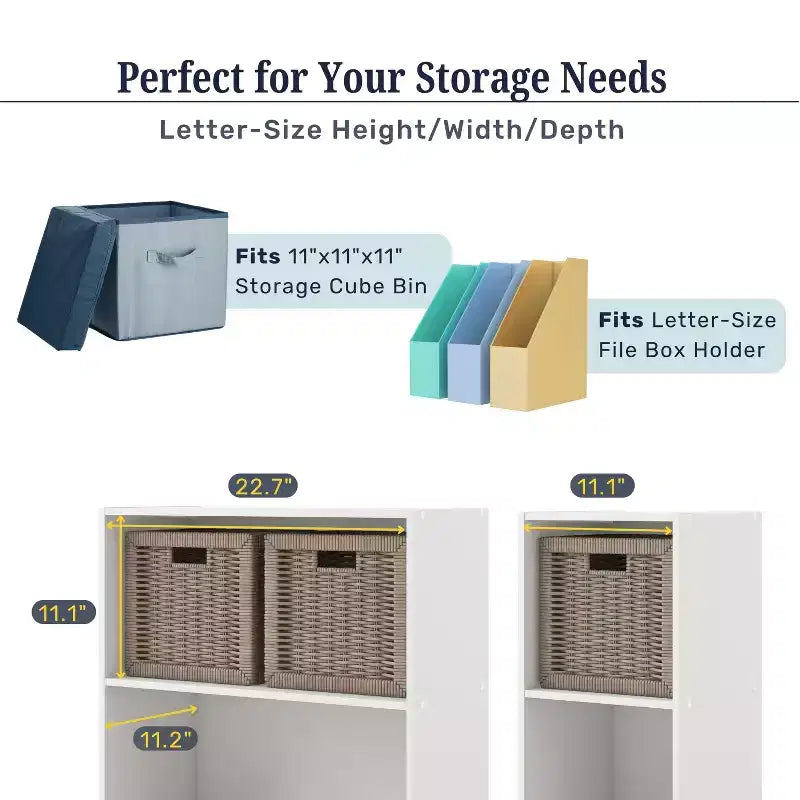 24/7 Shop At Home Étagère modulable et empilable 3 niveaux Silkpath Modern 35,3 po