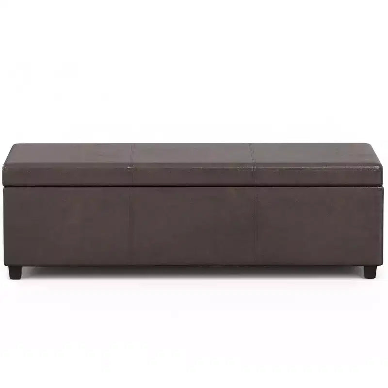 Banc de rangement ottoman Franklin très grand