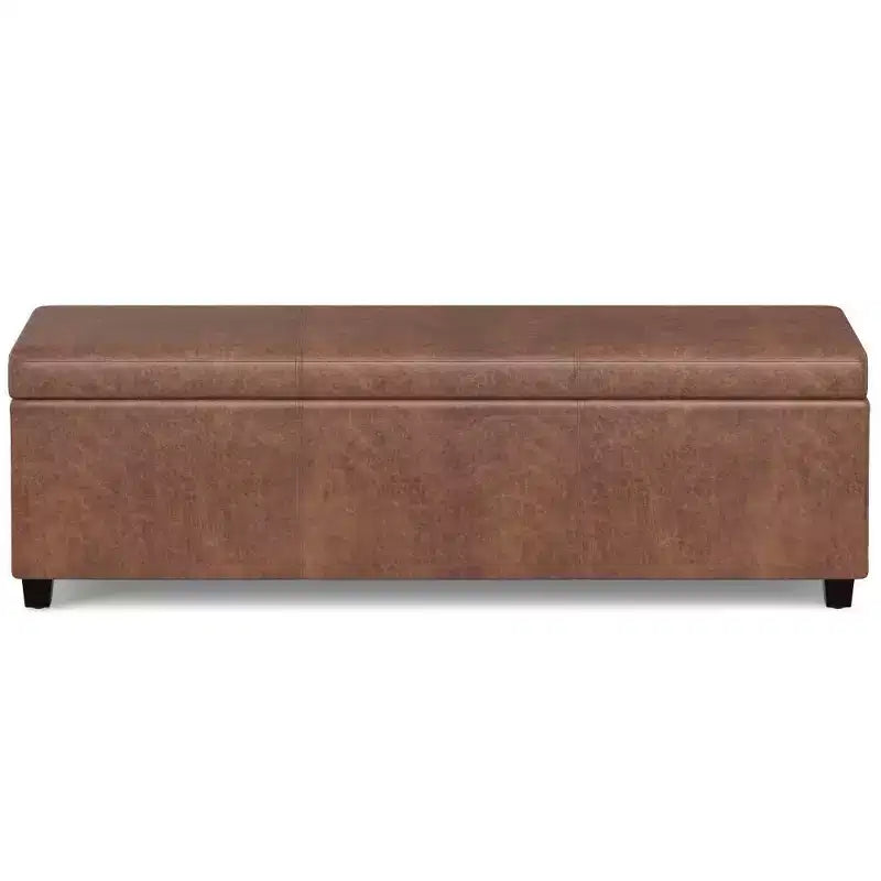 Banc de rangement ottoman Franklin très grand