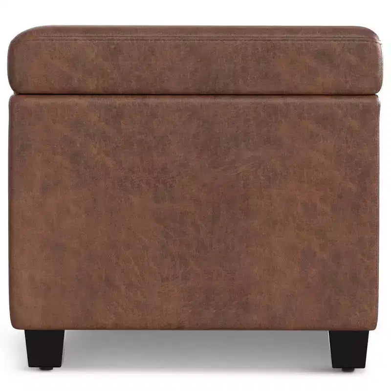 Banc de rangement ottoman Franklin très grand
