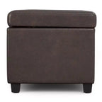 Banc de rangement ottoman Franklin très grand