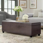 Extra Large Franklin Storage Ottoman Bench