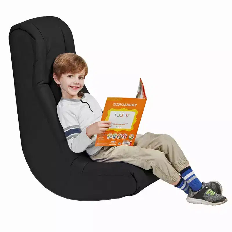 Chaise d'appoint à bascule capitonnée Tufted Soft Rocker pour enfants de Factory Direct Partners
