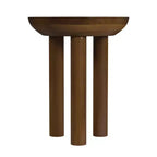 HomePop Mango Wood 3 Leg Side Table
