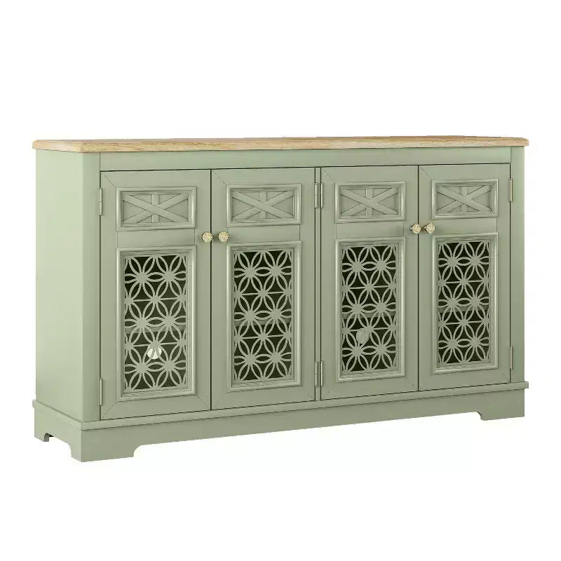 Buffet/Meuble d'Appoint Festivo 57" Vintage avec Rangement