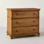 Commode verticale classique à 3 tiroirs en bois – Hearth & Hand avec Magnolia