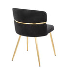 LumiSource Ensemble de 2 chaises de salle à manger Cinch