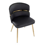 LumiSource Ensemble de 2 chaises de salle à manger Cinch