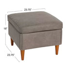 Pouffe de rangement Atley « Storied Home »