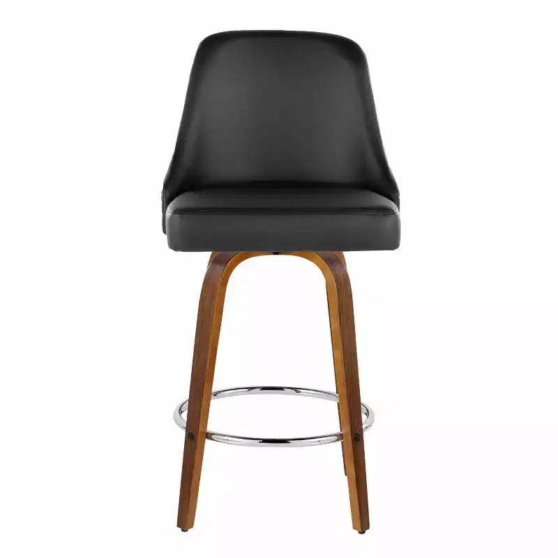 LumiSource Lot de 2 tabourets de bar à hauteur de comptoir cloutés Marcel
