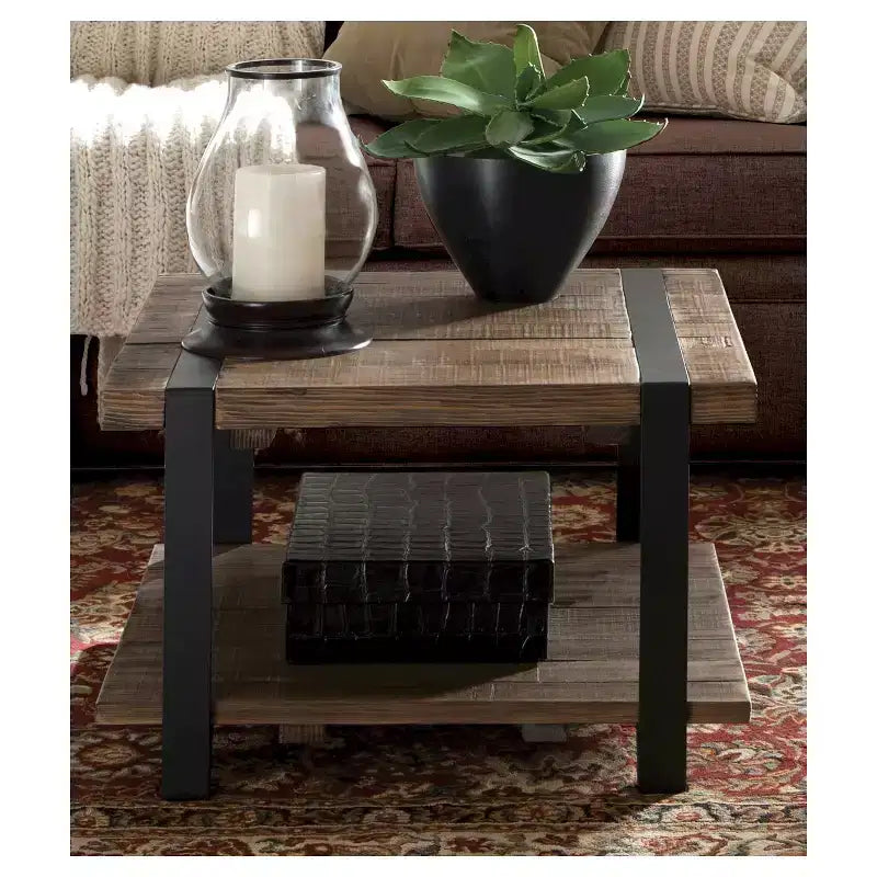 Table basse en métal Modesto - Alaterre Furniture