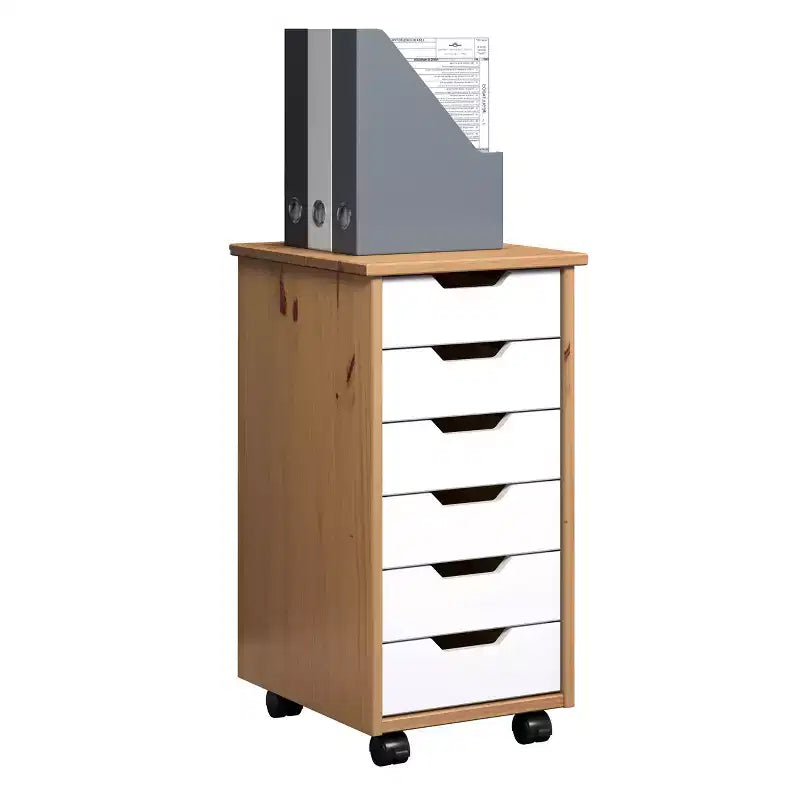 Trendfurn Omnia Narrow 6 Drawer Roll Cart
