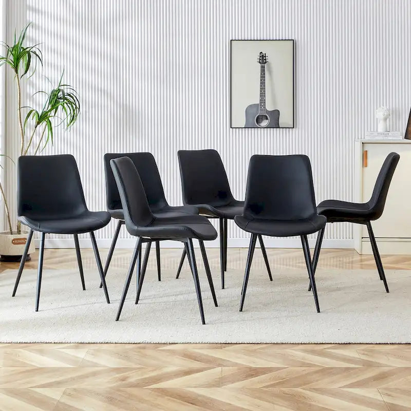 Chaise de salle à manger avec coussin de dossier