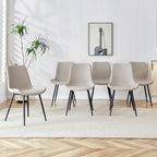 Chaise de salle à manger avec coussin de dossier
